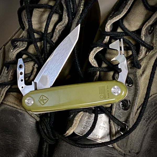 Green Washington ASK Knife tools blade