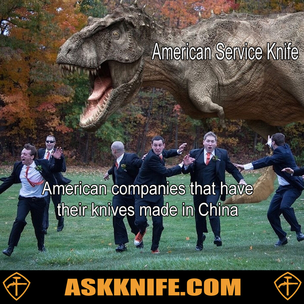T-REX Attack on Chinese Knife Makers
